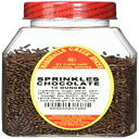 マーシャルズ クリーク コーシャー スパイス スプリンクル チョコレート 10 オンス Marshalls Creek Kosher Spices SPRINKLES CHOCOLATE 10 oz