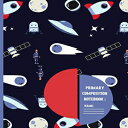 洋書 Paperback, Primary Composition Notebook: Black Russian space satellite cute &...