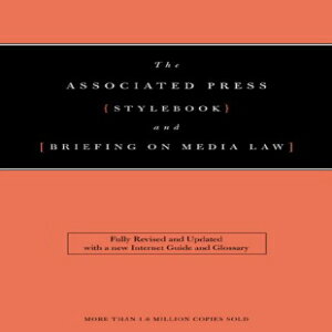 洋書 Paperback, The Associated Press Stylebook and Briefing on Media Law