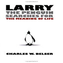 洋書 Misaki Books Paperback, Larry the Penguin Searches for the Meaning of Life