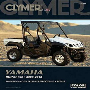 ν Paperback, Yamaha Rhino 700 2008-2012 (Clymer Color Wiring Diagrams)