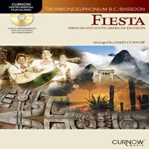 洋書 Paperback, Fiesta: Mexican and South American Favorites: Trombone/Euphonium B.C.