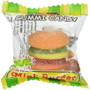 サワーグミバーガー ミニグミハンバーガー 60個入 EFruitti Sour Gummy Burger - Mini Gummi Hamburger 60 pieces