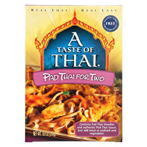タイの味パッタイ 2 ミックス、9 オンス (6 個パック) A Taste of Thai Pad Thai For Two Mix, 9-ounces (Pack of6)