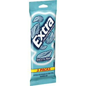 ガム エクストラガム、スムースミント、4.28オンス Extra Gum, Smooth Mint, 4.28 Ounce