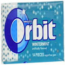 I[rbgEB^[~gKA13.6IXA12{bNX Orbit Gum Orbit Wintermint Gum, 13.6 Oz, Box Of 12