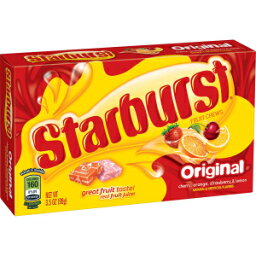 スターバースト オリジナル フルーツ チューズ キャンディ シアター ボックス、3.5 オンス Starburst Original Fruit Chews Candy Theater Box, 3.5 ounce