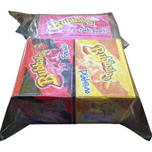 ババルーガム マルチ 3 個パック: Tuttti Fruitti、ストロベリー、バナナ。150カウント Bubbaloo Gum Multi Pack of 3: Tuttti Fruitti, Strawberry, Banana; 150 count