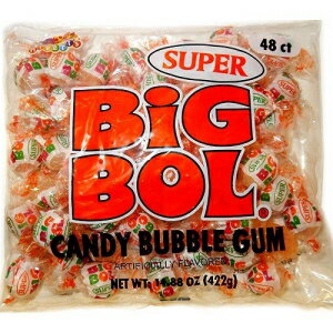 Ao[g SUPER SIZE BIG BOL LfB[ouK 48 Albert's SUPER SIZE BIG BOL Candy Bubble Gum 48 count