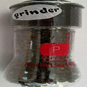 料理用調味料 ブラックペッパーコーン&グラインダー 1.5オンス Culinary Seasoning Black Peppercorns & Grinder 1.5 oz