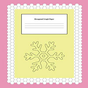 洋書 Hexagonal Graph Paper: Hexagon Paper Small 0.2 Inches Hexes Radius 8 x 10 with 100 pages White Paper Hexes Radius Honey comb paper Organic ... Composition Notebooks for Game …