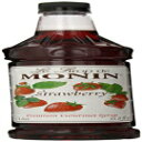 モナン フレーバーシロップ ストロベリー 33.8 オンスのペットボトル (4 個パック) Monin Flavored Syrup, Strawberry, 33.8-Ounce Plastic Bottles (Pack of 4)