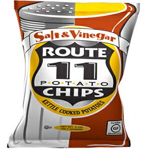 Route 11 ポテトチップス ポテトチップス、ソルト N ビネガー、2 オンス (30 個パック) Route 11 Potato Chips Potato Chip, Salt N Vinegr, 2-Ounce (Pack of 30)