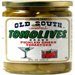 オールドサウストモリブズ グリーントマトのピクルス 8オンス瓶 (6パック) Old South Tomolives Pickled Green Tomatoes 8 Oz Jar (6 Pack)