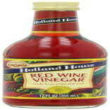 ホーランドハウスビネガー 赤ワイン 12オンス (6個パック) Holland House Vinegar, Red Wine 12 Ounce (Pack of 6)