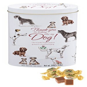 ガーディナーズ オブ スコットランド バニラファッジ サンキュー缶「ドッグ」 8.8オンス Gardiners of Scotland Vanilla Fudge Thank You Tins 039 Dogs 039 , 8.8-Ounce