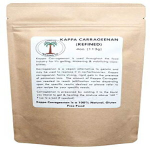 カッパ カラギーナン (精製) 4 オンス Kappa Carrageenan (Refined) 4 Ounces