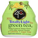 4c トータリー ライト グリーン ティー リキッド ウォーター エンハンサー 1.62 液量オンス (4 個) 4c Totally Light Green Tea Liquid Water Enhancer 1.62 Fl Oz (4 Count)