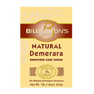 Billington's Natural Demerara 未精製サトウキビ シュガー、100 個 (10 個パック) Billington's Natural Demerara Unrefined Cane Sug..