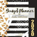 洋書 Paperback, Budget Planner Home Finance Journal: hello Gorgeous Goal Tracking (Full Color) DATED Calendar Monthly Bill Payment Organizer Glitz Glamour Designs (lovemyhappyvibes planners)