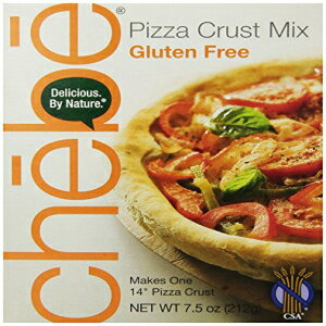 Chebe Bread ピザクラストミックス、グルテンフリー、7.5 オンス箱 (8 個パック) Chebe Bread Pizza Crust Mix, Gluten Free, 7.5-Ounce Box (Pack of 8)