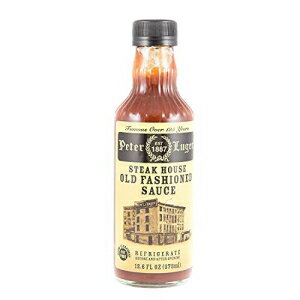 ピーター・ルーガー ステーキソース by グルメフード、12.6 液量オンス Peter Luger Steak Sauce by Gourmet-Food, 12.6 fl oz