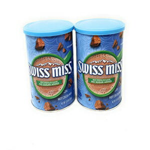 Swiss Miss、ホットココアミックス、砂糖無添加 - 13.8オンス、2パック Swiss Miss, Hot Cocoa Mix, No Sugar Added - 13.8 ounce, 2 Pack 1