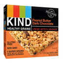 KIND wV[OCo[As[ibco^[_[N`R[gA`qg݊AOet[A1.2IXA5{ KIND Healthy Grains Bars, Peanut Butter Dark Chocolate, Non GMO, Gluten Free, 1.2 oz, 5 Count