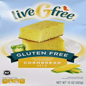 ライブ G フリー グルテン フリー コーンブレッド ミックス Live G Free Gluten Free Cornbread Mix