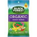 Black Forest オーガニック グミワーム 4 オンス 12 個パック Black Forest Organic Gummy Worms, 4 Ounce, Pack of 12