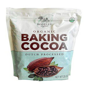 Rodelle オーガニック ベーキング ココア パウダー オランダ加工 25 オンス Rodelle Organic Baking Cocoa Powder Dutch Processed 25 Oz.