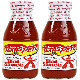 テキサスピート オリジナルホットソース 6オンス (2個入り) Texas Pete Original Hot Sauce 6 oz. (Pack of 2)