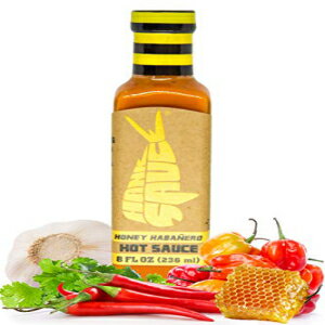nN\[X nolzbg\[X - VNȃRA_[AK[bNnybp[AȊprzbgybp[\[X - GNXgzbgnol\[X - ړIO\[X - 8IX Hank Sauce Honey Habanero Hot Sauce - Versatile Hot Pep