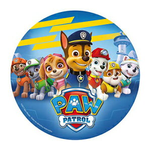 楽天Glomarketパウ・パトロール 食用イメージ - 子供の誕生日ケーキトッパー - ウエハースディスク - ラウンド 8インチ Paw Patrol Edible Image - Kids Birthday Cake Topper - Wafer Disc - Round 8