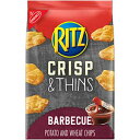 bc`bvX bcNXvVYo[xL[`bvXA1ct Ritz Chips Ritz Crisp & Thins Barbecue Chips, 1 ct