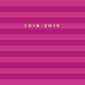 Glomarket㤨ν 2018-2019: Pink Stripes, July 2018 - December 2019, 6 x 9 (2018 2019 18-Month Daily Weekly Monthly Planner, Organizer, Agenda and CalendarפβǤʤ2,691ߤˤʤޤ