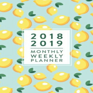 Glomarket㤨ν 2018 2019 | Monthly Weekly Planner: Blue Lemons, July 2018 - December 2019, 6 x 9 (2018 2019 18-Month Daily Weekly Monthly Planner, Organizer, Agenda and CalendarפβǤʤ2,691ߤˤʤޤ