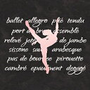 洋書 Paperback, Ballet Terminology - Notebook For Dancers: 8.5" x 11" Wide Ruled Composition Book - 200 pages Authored by Dance Thoughts
