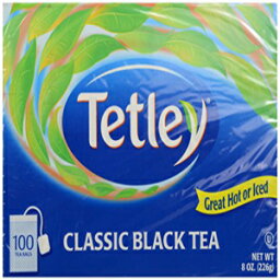 Tetley Inc ティーバッグ、100 個 Tetley Inc Tea Bags, 100 Ct