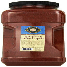 スパイスアピール スペイン産ホットスモークパプリカ、5ポンド Spice Appeal Spanish Hot Smoked Paprika, 5 lbs