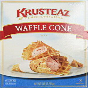 Krusteaz åե륳ߥå 5ݥ (2) 쥹ȥʼ Krusteaz WAFFLE CONE Mix 5lb (2...