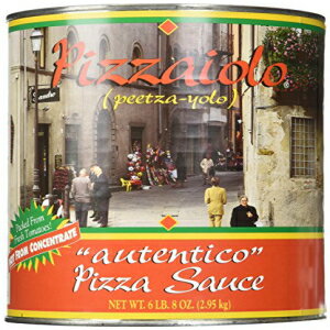 Pizzaiolo sU\[X I[eeBR No. 10  (6 |h 8 IX) Pizzaiolo Pizza Sauce Autentico No. 10 Can (6 lb 8 oz)