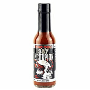 5液量オンス（1パック）、マッドドッグ357スコーピオンペッパーホットソース5オンス 5 Fl Oz (Pack of 1), Mad Dog 357 Scorpion Pepper Hot Sauce 5oz