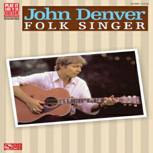 ν Paperback, John Denver - Folk Singer (Play It Like It Is)