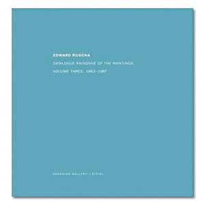 洋書 Hardcover, Ed Ruscha: Catalogue Raisonné of the tings, Volume Three: 1983-1987