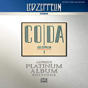 楽天Glomarket洋書 Paperback, Led Zeppelin -- Coda Platinum Bass Guitar: Authentic Bass TAB （Alfred's Platinum Album Editions）
