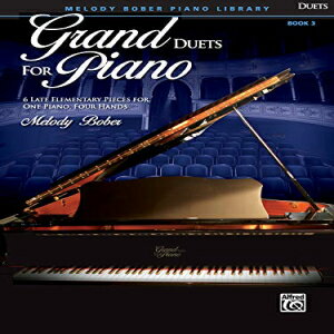 m Alfred Publishing Paperback, Grand Duets for Piano, Bk 3: 6 Late Elementary Pieces for One Piano, Four Hands