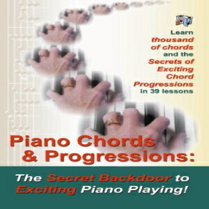 洋書 Paperback, Piano Chords & Progressions:: The Secret Backdoor to Exciting Piano Playing!