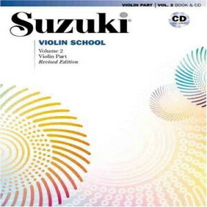 洋書 Suzuki Violin School Revised Edition Violin Part Book & CD Volume 2のサムネイル