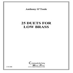 洋書 Paperback, 25 Duets for Low Brass